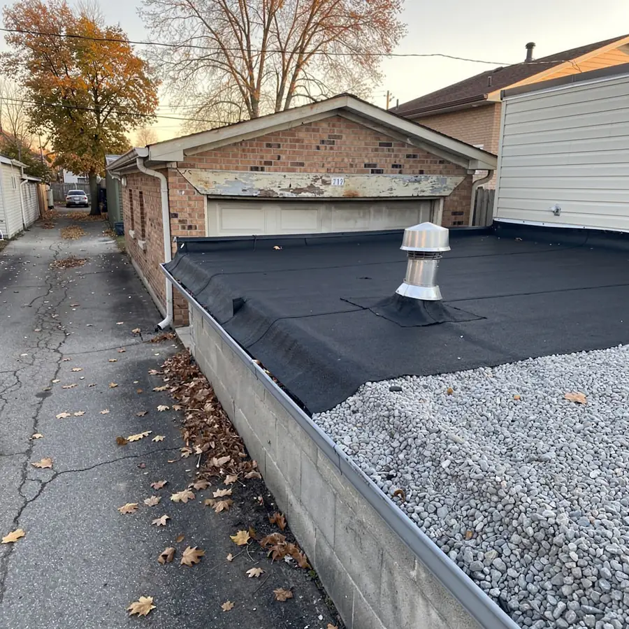 Flat roof garage repair in Victoria Park