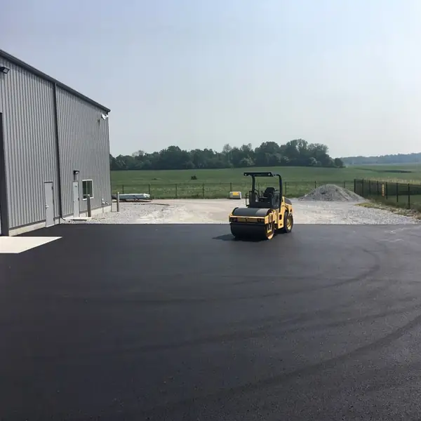 Heavy duty truck yard paving near Morriston